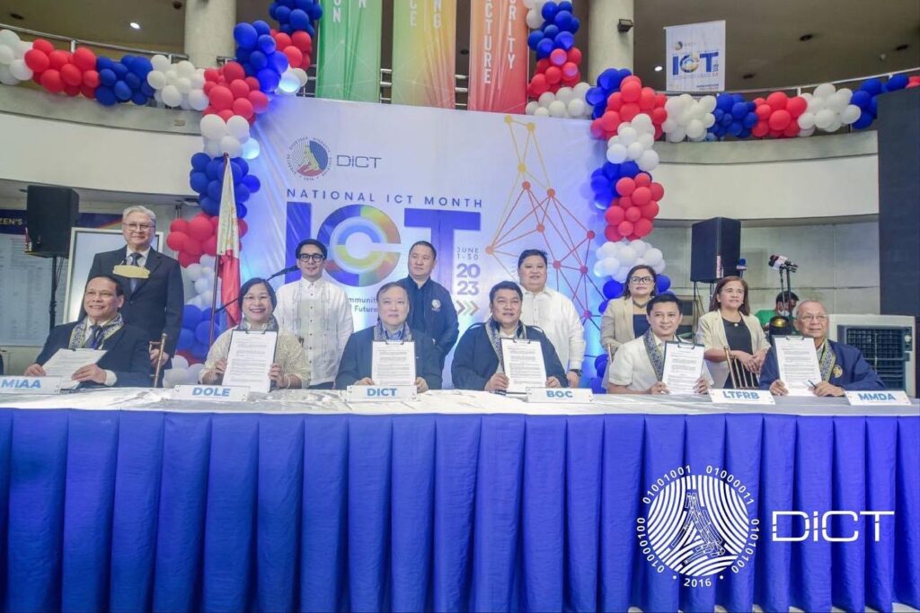 10 Ahensya Ng Pamahalaan Makikipagtulungan Sa DICT Para Sa E