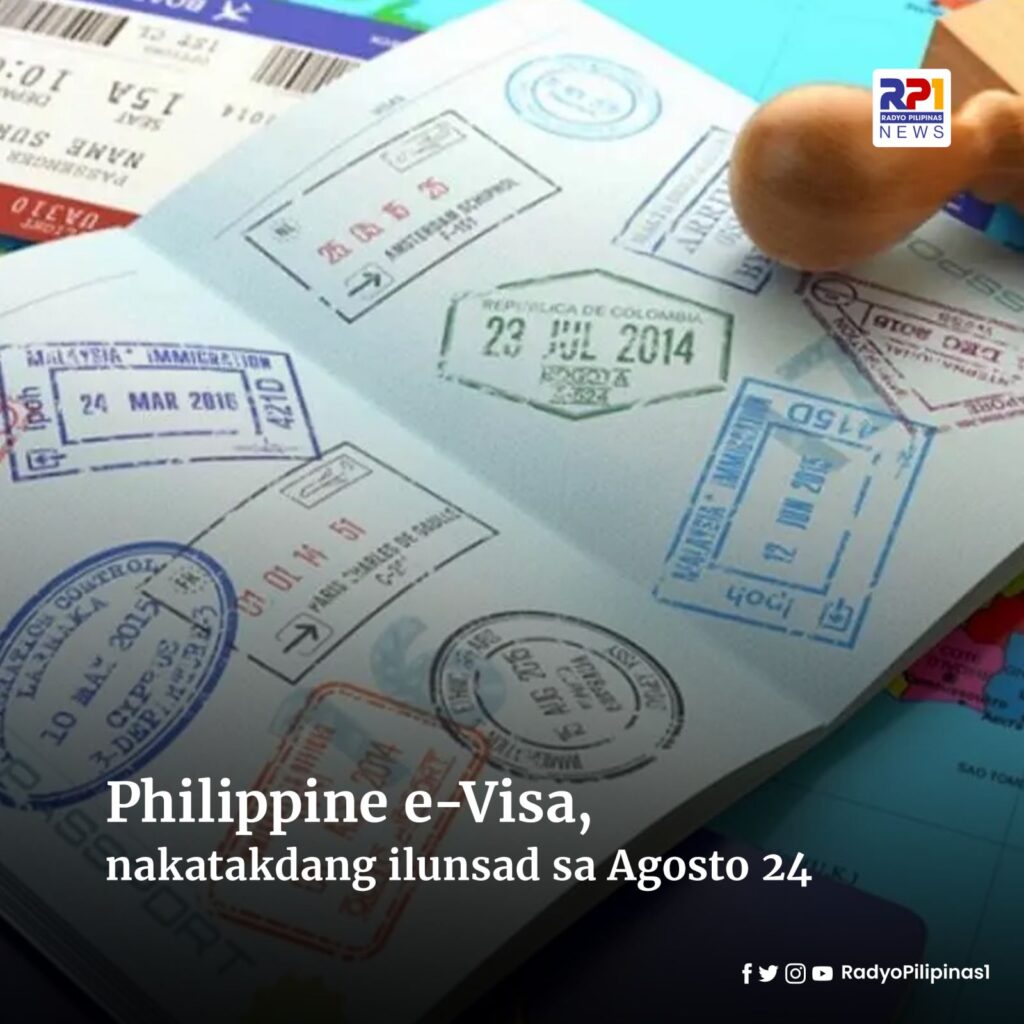 Philippine E Visa Nakatakdang Ilunsad Sa Agosto Radyo Pilipinas