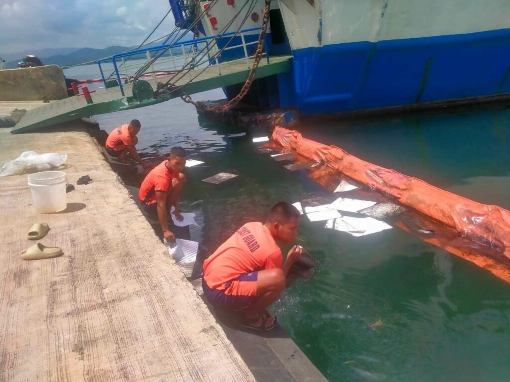 Oil Spill Sa Puerto Princesa City Port Agad Nirespondehan Ng PCG