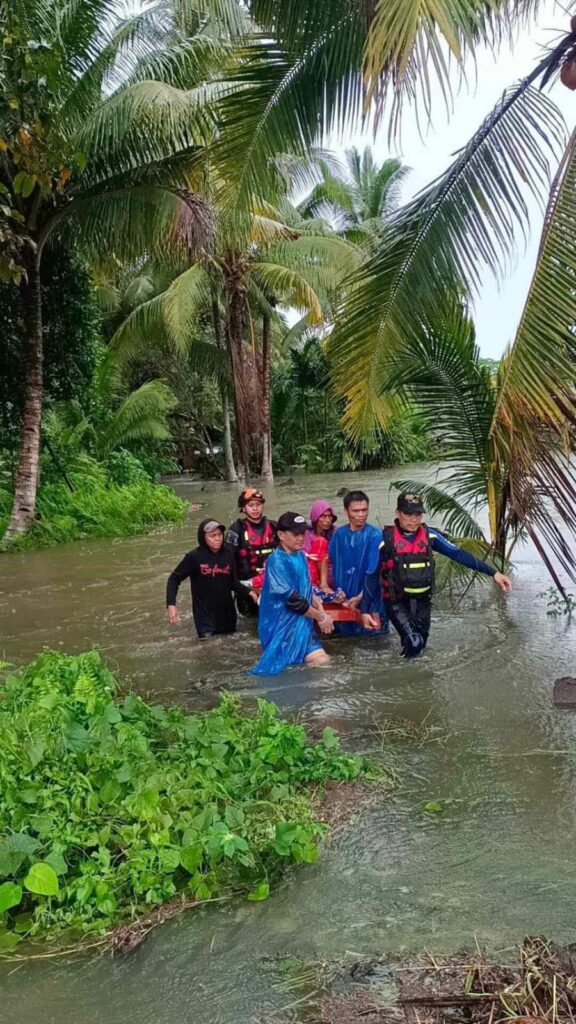 Ilang Bahagi Ng Davao Region Binaha Bunsod Ng Patuloy Na Pag Ulan Dulot