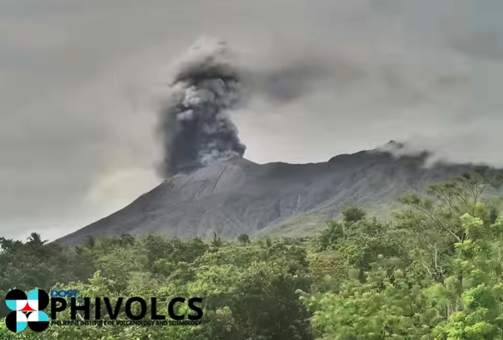 Bulkang Kanlaon Muling Nagbuga Ng Abo PHIVOLCS Radyo Pilipinas