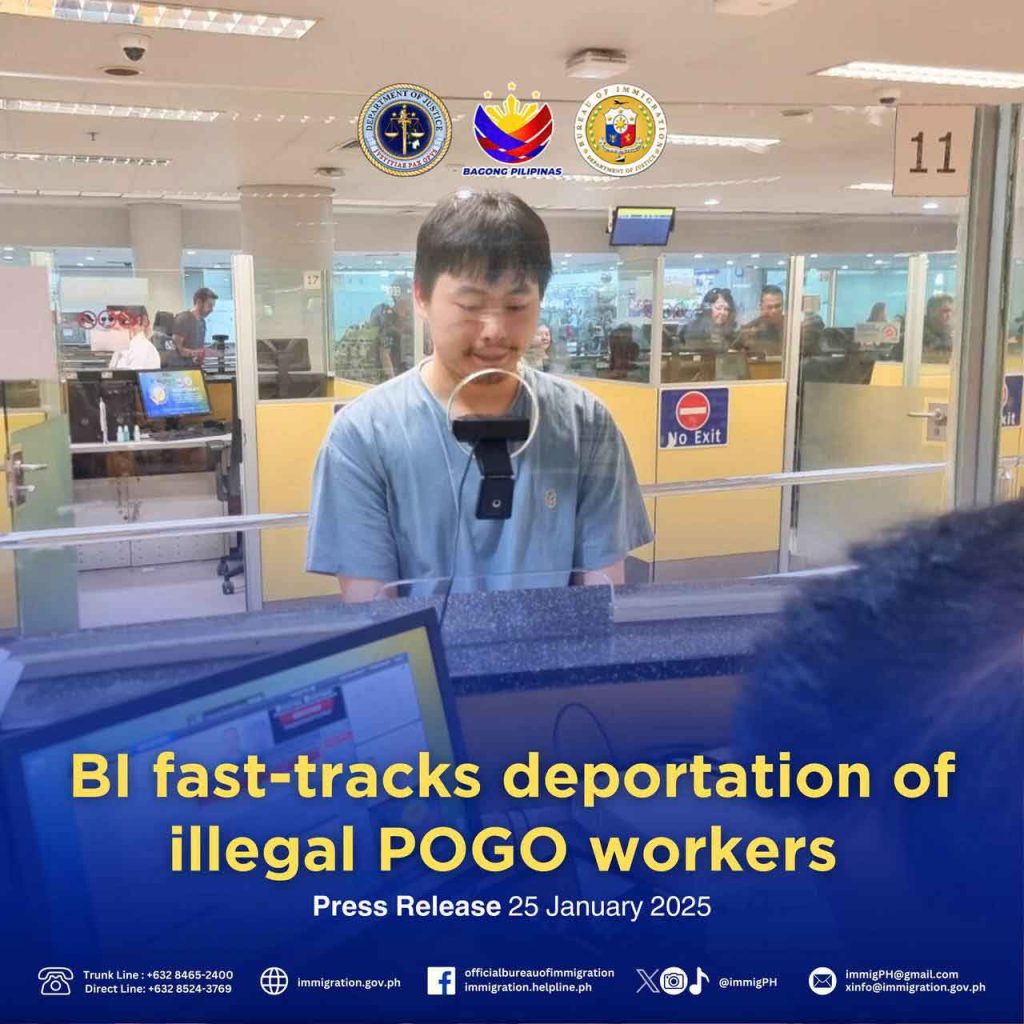 Bi Pinabilis Ang Isinasagawang Pagpapa Deport Ng Mga Illegal Pogo