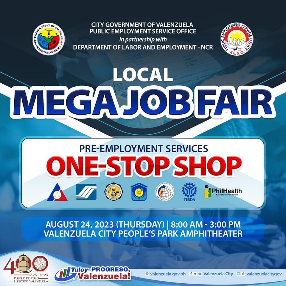 Valenzuela Lgu Magkakaroon Ng Mega Job Fair Sa Huwebes Radyo Pilipinas 6755