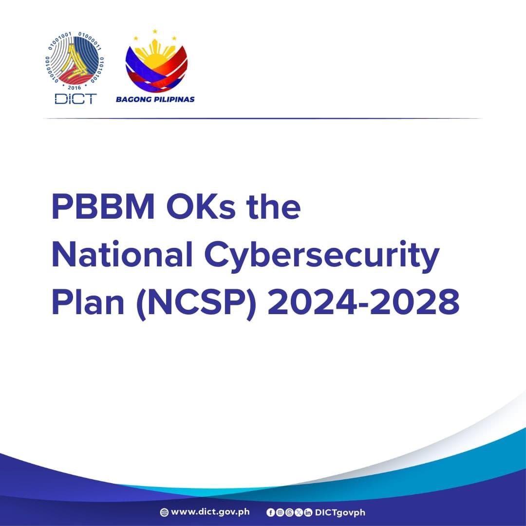 National Cybersecurity Plan, aprubado na ni Pres. Marcos Jr. — DICT